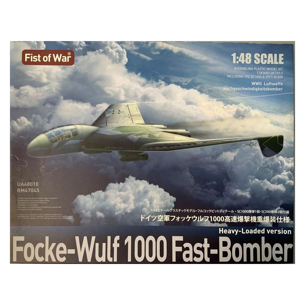 Modelcollect Focke-Wulf 1000 Fast-Bomber, Heavy-Loaded Version (UA48010)