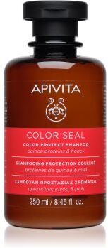 Apivita Color Seal Shampoo champô para proteção dos cabelos pintados sem sulfatos 250 ml. Color Seal Shampoo