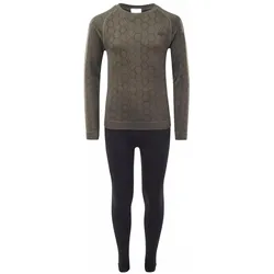 Bejo, Jungen, Funktionsunterhose, Grar II ThermoUnterwäscheSet (134, 140, 152), Grün, Schwarz