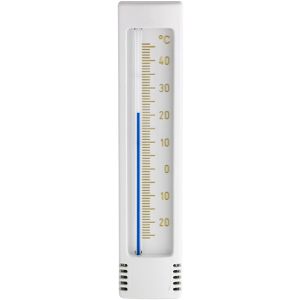 TFA Thermometer 12.3023.02, analoge Skala, -21 bis 46°C, für innen & außen, weiß