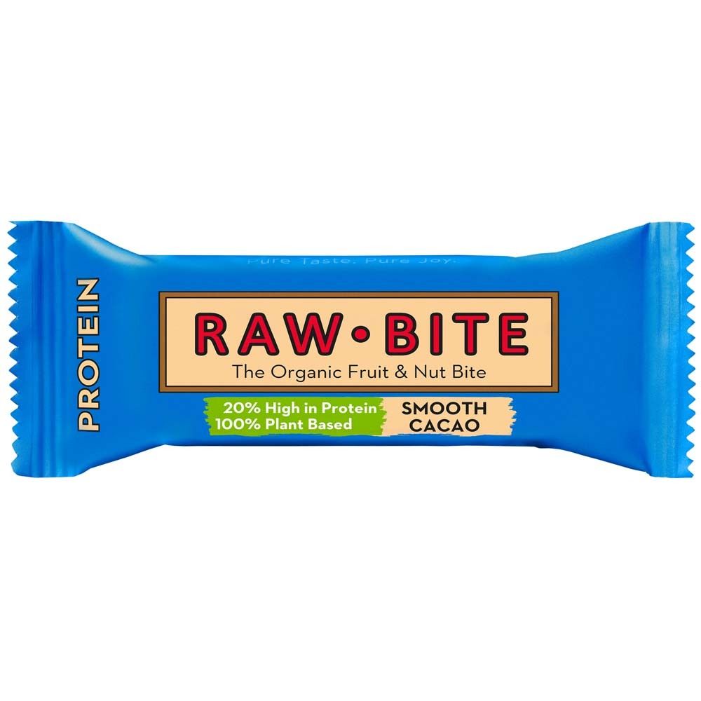 Rawbite - Protein Smooth Cacao Riegel, 45g 45 g Riegel