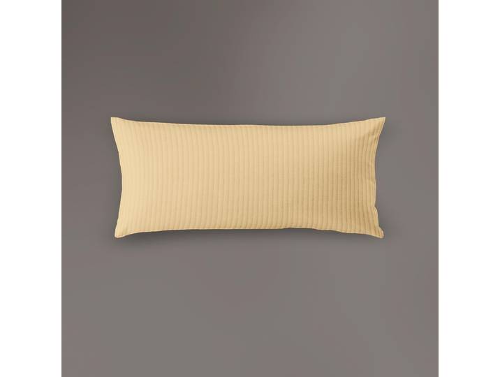Kissenbezug IRISETTE Lumen 8129 , braun (honig), B:40cm L:80cm, Interlock-Jersey, Obermaterial: 100% Baumwolle, Kissenbezüge, Kissenbezug, hochwertig und traumhaft weich