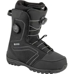 NITRO Herren Snowboot SENTINEL BOA Boot ́23, Größe 28 in Schwarz Schwarz