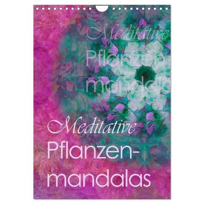 Meditative Pflanzenmandalas (Wandkalender 2027 DIN A4 hoch), CALVENDO Monatskalender