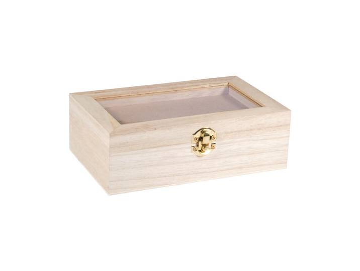 Rayher Holz-Box mit Schütteldeckel 20 × 12.5 × 6.5 cm