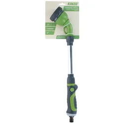 Kinzo, Gartenbrause, Gartenspritzpistole 8 Funktionen 18 Zoll