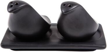 Novica Handmade Sprinkled Spice At Night Ceramic Salt And Pepper Set (3 Pieces)