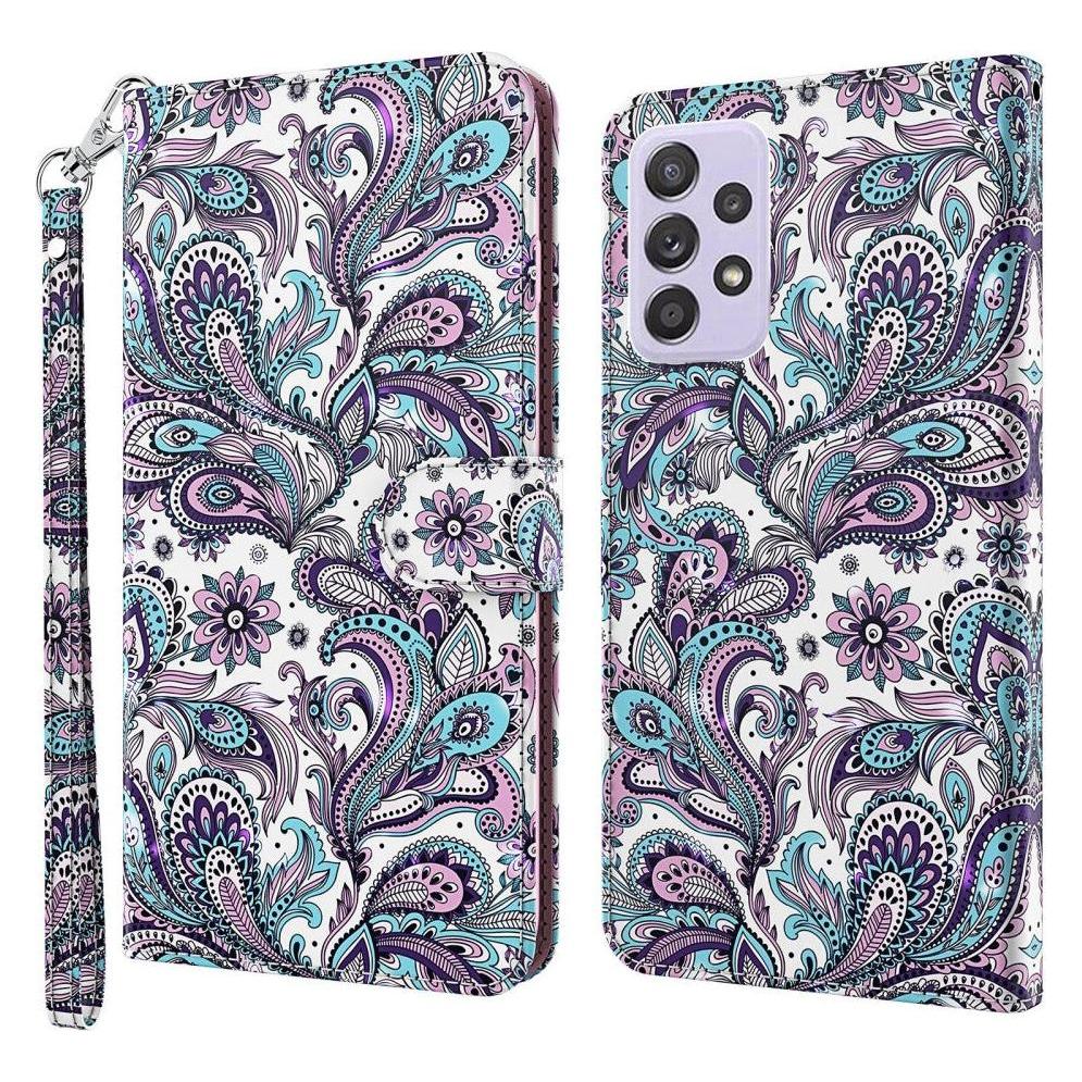 Cover-Discount Galaxy A33 5G - Etui Glitzer Effekt Paisley (Samsung Galaxy A33 5G) (101241202E)