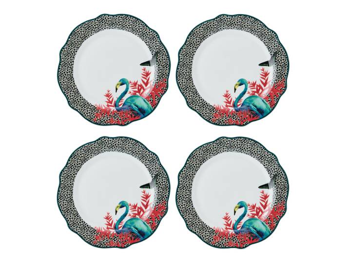 Assiettes à dîner, set de 4, 27cm