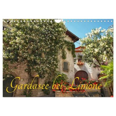 Gardasee bei Limone (Wandkalender 2027 DIN A4 quer), CALVENDO Monatskalender