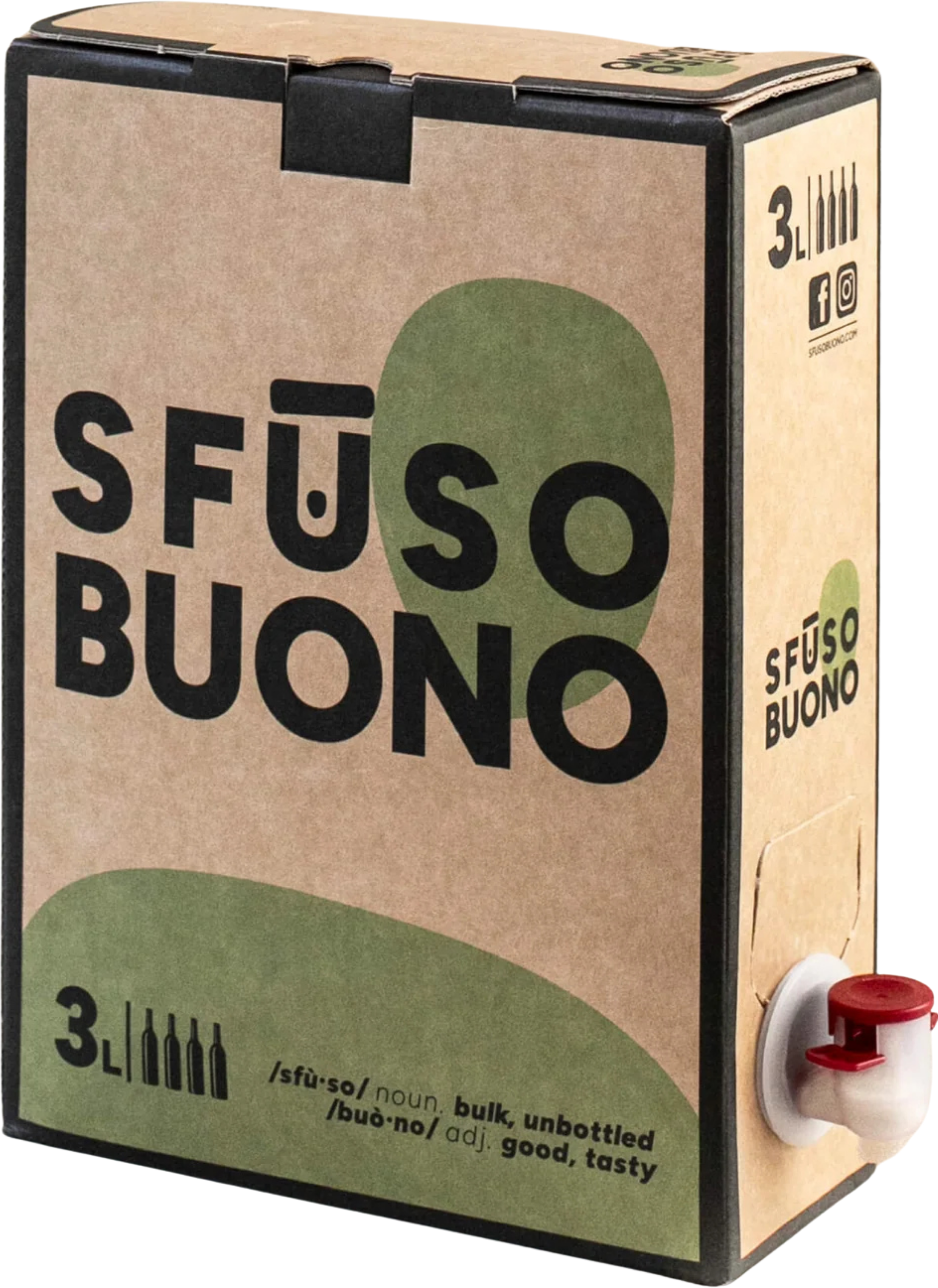 Bag in Box Langhe Bianco Sfusobuono - 3 litres