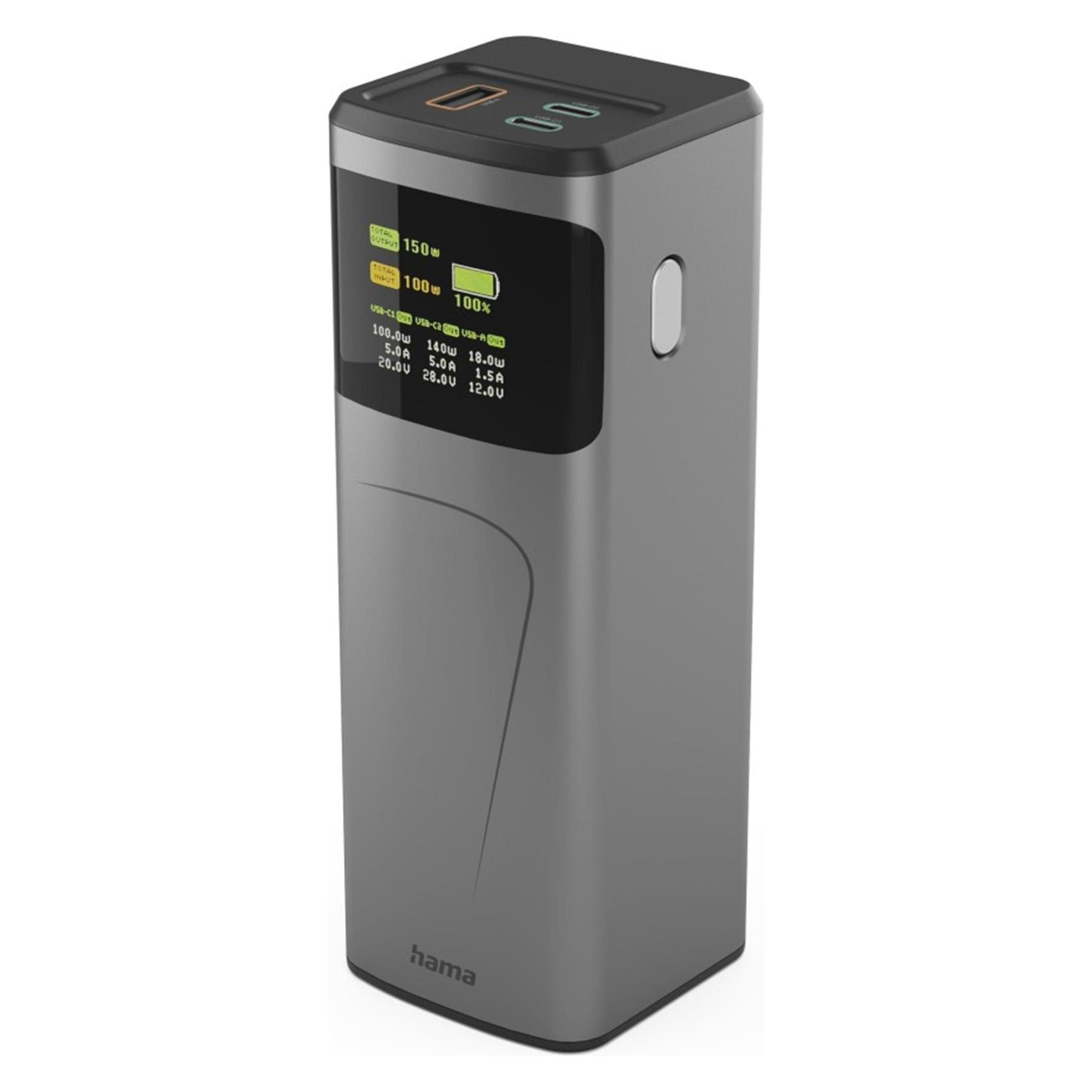 Hama High Power (24000 mAh, 150 W, 150 Wh) (00201742)