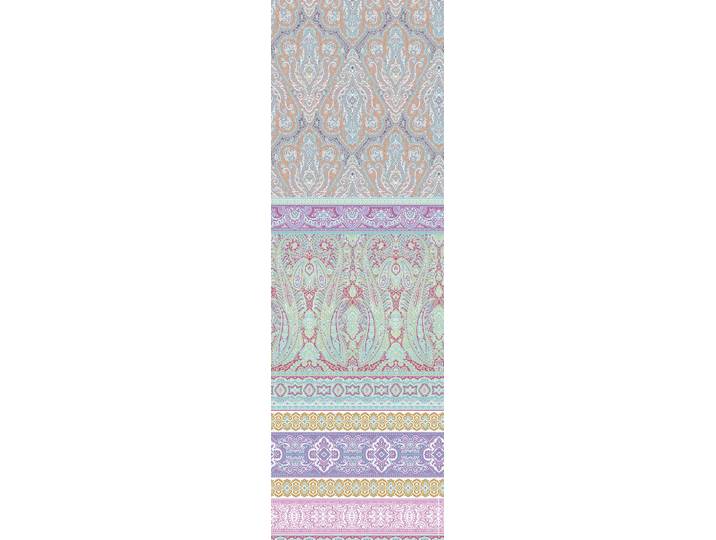 Plaid FLEURESSE Plaid , blau (mint, blau), B:180cm L:270cm, Baumwolle, Wohndecken, Plaid, Mako Satin, in Gr. 180x270 cm, Plaid