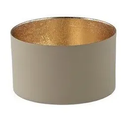 Chennai Windlicht S sandstone/gold