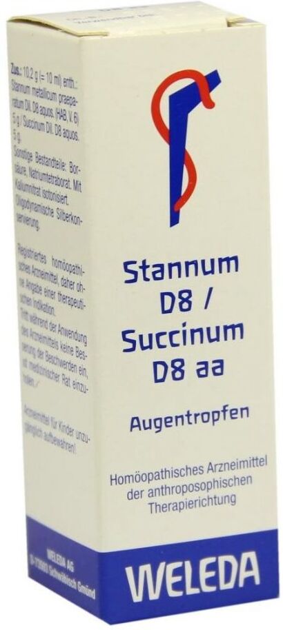 Stannum D8 Succinum D8 aa Augentropfen