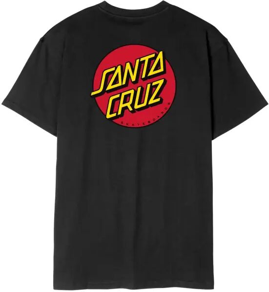 Santa Cruz Apparel T-Shirt Santa Cruz Classic Dot (XL - Black)