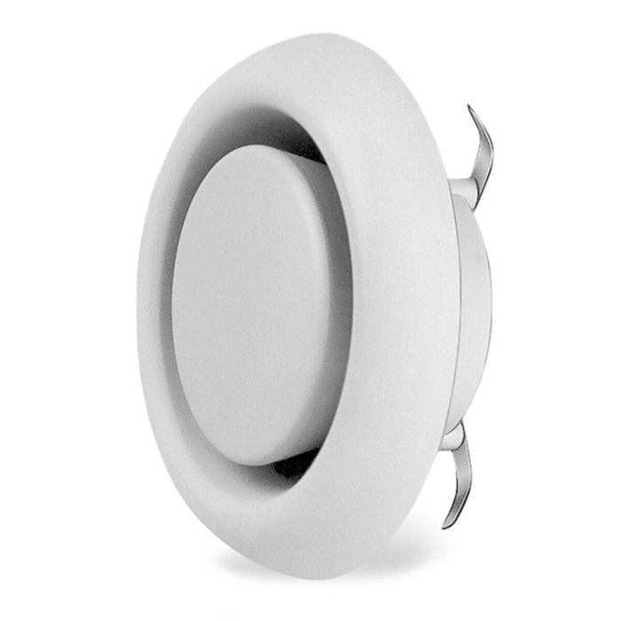 Helios Tellerventil KTVA 125, 0942 DN 125 mm, Kunststoff, für Abluft