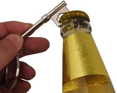 Inspired Deals Vintage Bottle Opener Keychain Set, 15PCS Metal Key Shaped Beer Openers Key Shape