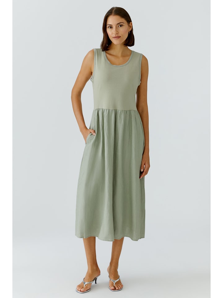 Oui Kleid in Grün - 36
