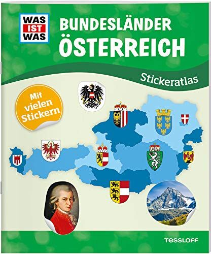Lorena Lehnert - WAS IST WAS Stickeratlas Bundesländer Österreich - Preis vom 30.09.2026 09:01:18 h