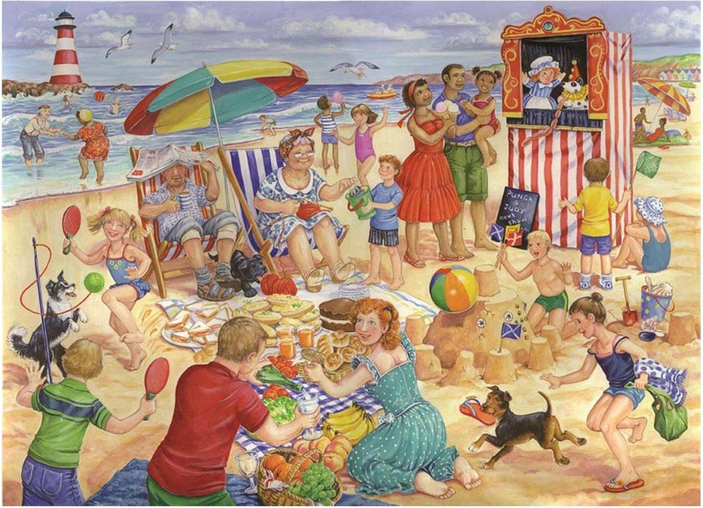 House of Puzzles Puzzel Een reis naar de kust 250 XL onderdelen