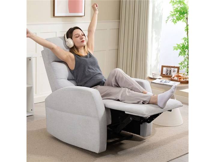 Fauteuil relax réglable avec repose-pieds