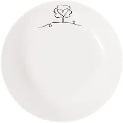 SCHALE FAMILY Statement Lines weiß ø 18,7 cm