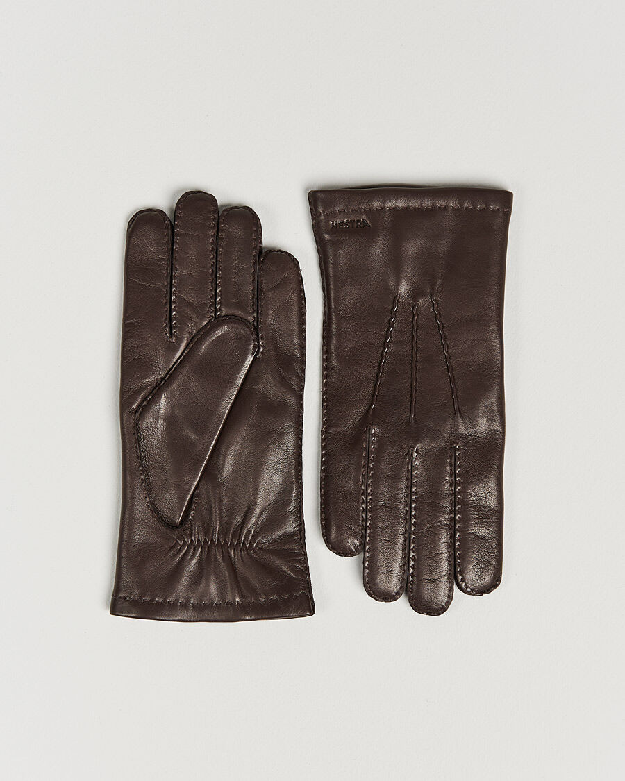 Hestra Edward Wool Lined Glove Espresso men 9 Brun