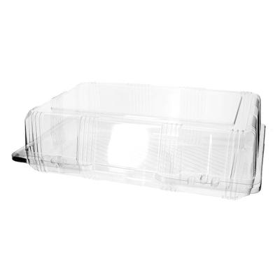 MONOUSO - Klappbox PET für Gebäck 28x18x8cm (220 Stück)