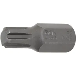 BGS Bit Antrieb Außensechskant 10 mm (3/8") Keil-Profil (für RIBE) M8 - 4763