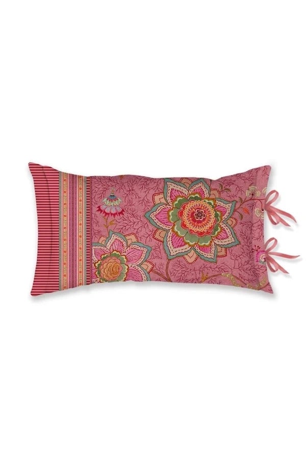 Pip Studio Mumbai Evening Cushion Donkerroze