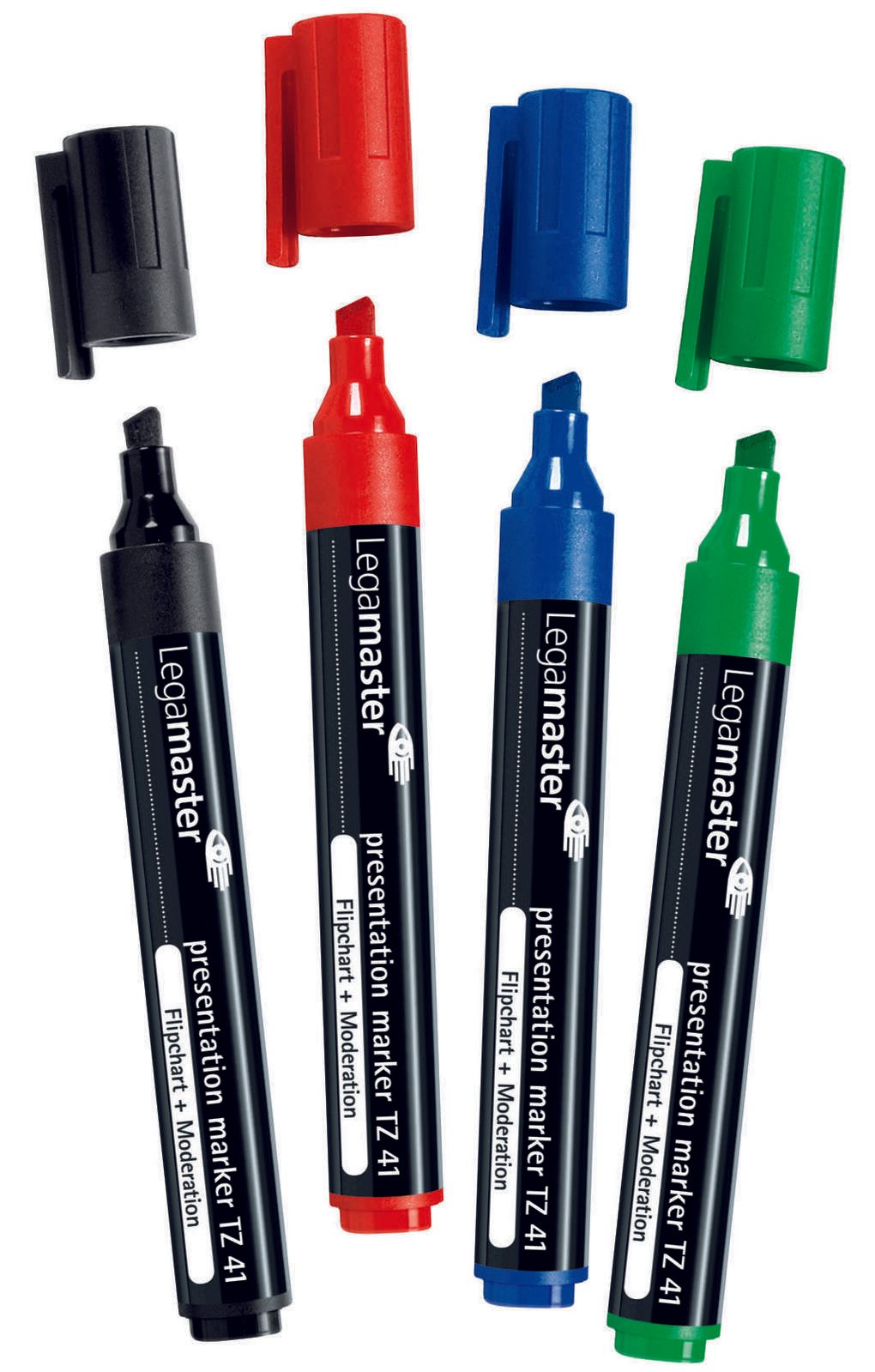 Legamaster TZ 41 Flipchart-Marker 2.0 - 5.0 mm Mehrfarbig 7-155094