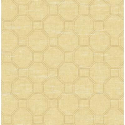 Seabrook Designs Adelie Lattice Geometric Unpasted Wallpaper