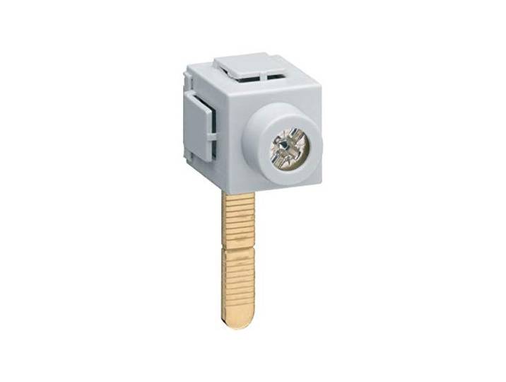 Borne de raccordement 1P languette 1x35mm² HAGER KF83A