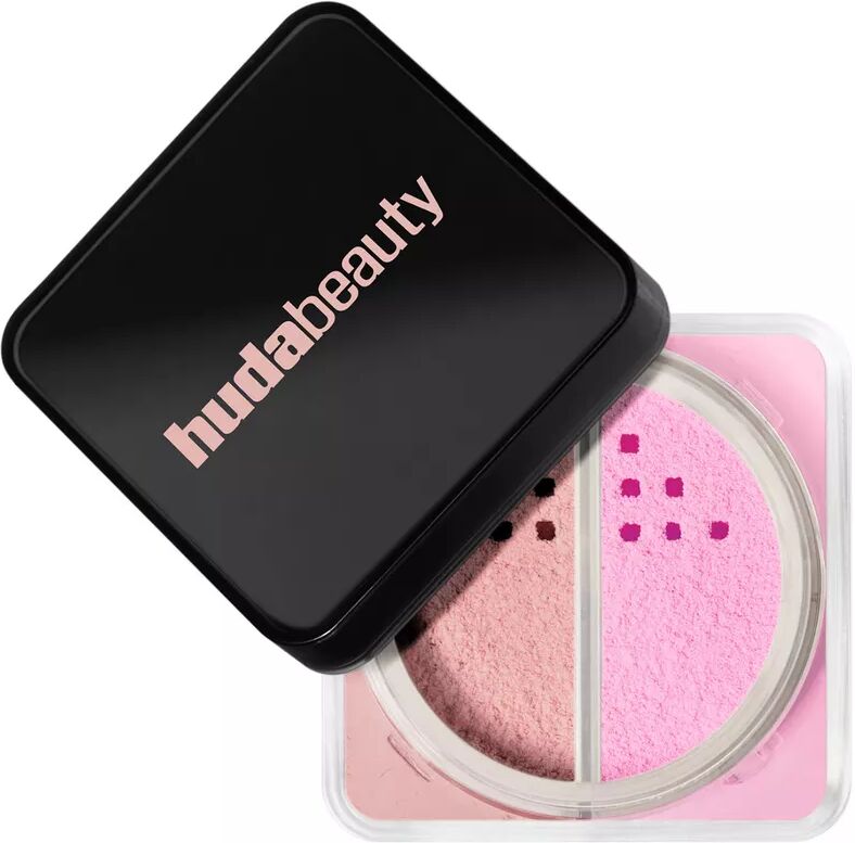 Huda Beauty - Easy Bake Loose Powder Duo - Fixierender Loser Puder, 2 x 6.5  g, Pink Ube