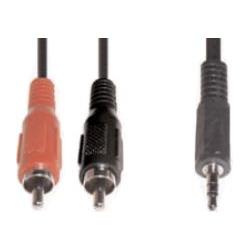 E+P Stereo-Adapterkabel (1.50 m, Cinch Kabel) (B 113)