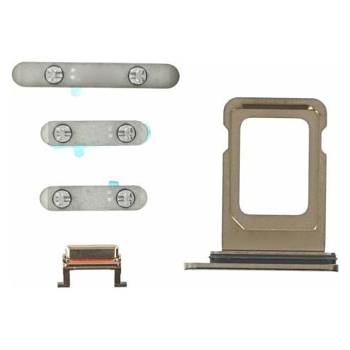 OEM Button Set für iPhone 11 Pro gold (Apple iPhone 11 Pro) (25446369)