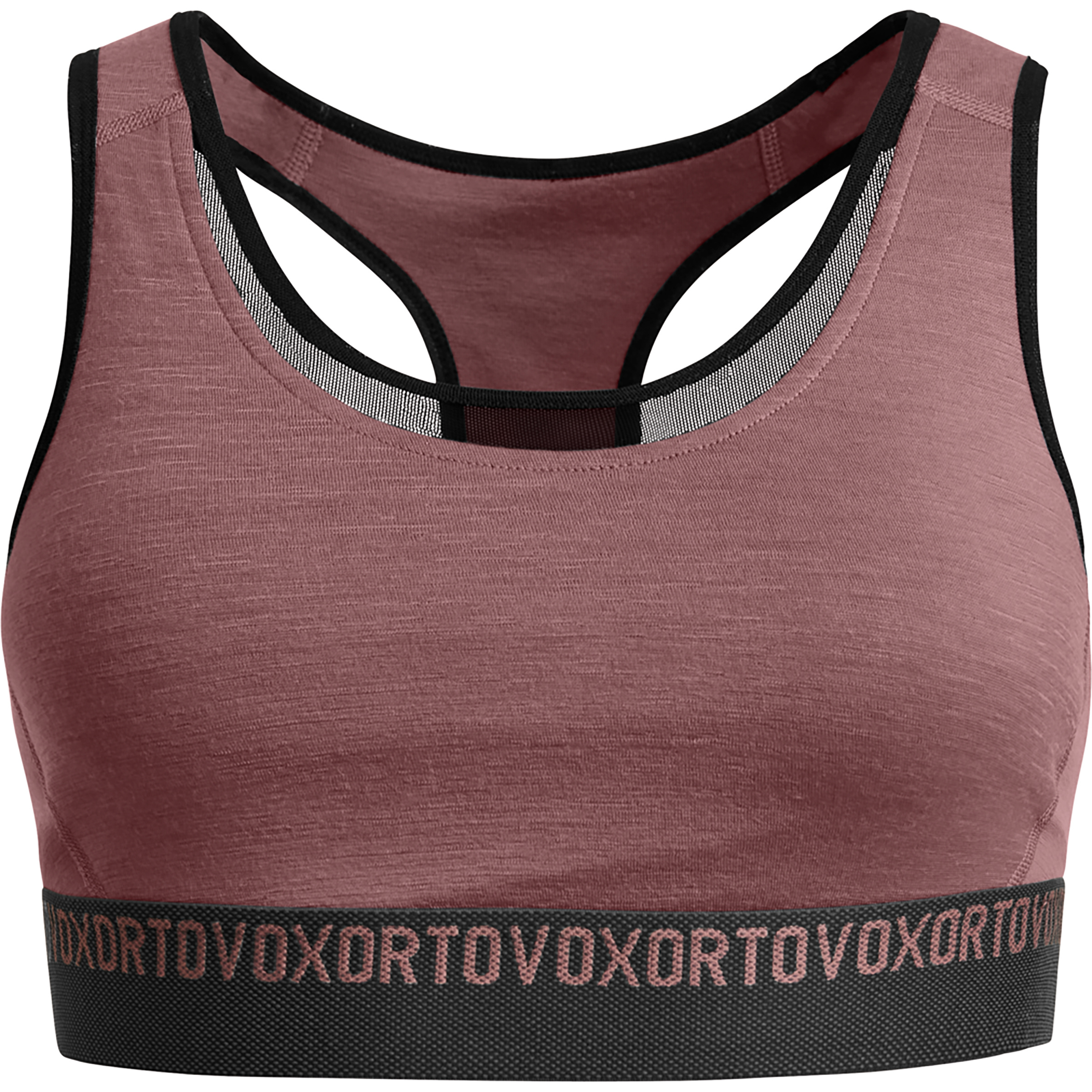 Ortovox 185 Rock'N'Wool Sport BH Damen Sport-BHs rot Größe S Hautfreundlich Merinowolle