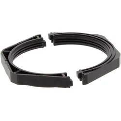 Conta-Clip, Muttern + Unterlegscheiben, KDS-GM 50 BK Gegenmutter M50 Polyamid 6.6 Schwarz 5St. (M50)