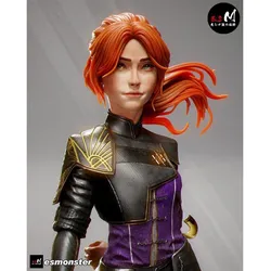 Golden Blade Military Girl | ESMonster