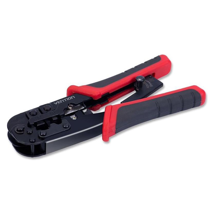 Vention Multifunctional Crimping Tool with Ratchet KEAB0 Black (185 mm) (KEAB0)