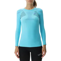 UYN Running Ultra1 langarm Laufshirt Damen curacao/black/purple L