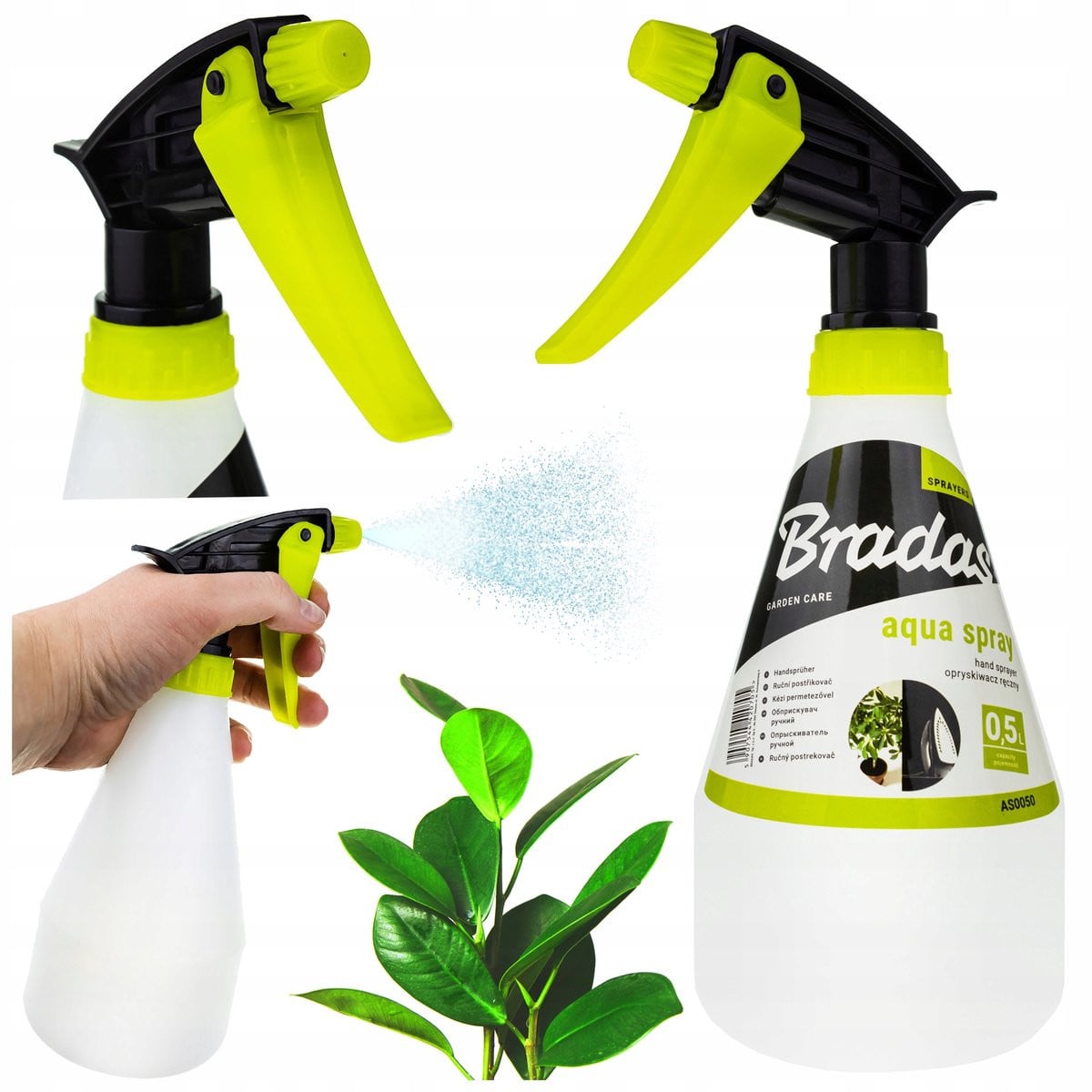 Handspuit Aqua Spray 0,5 l - Ideaal voor plantenverzorging