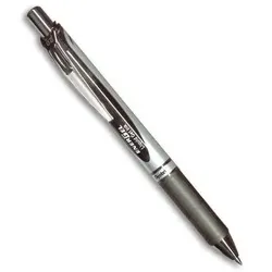 Pentel Energel XM Klick Anklippbarer versenkbarer Stift Schwarz 1 Stück(e)