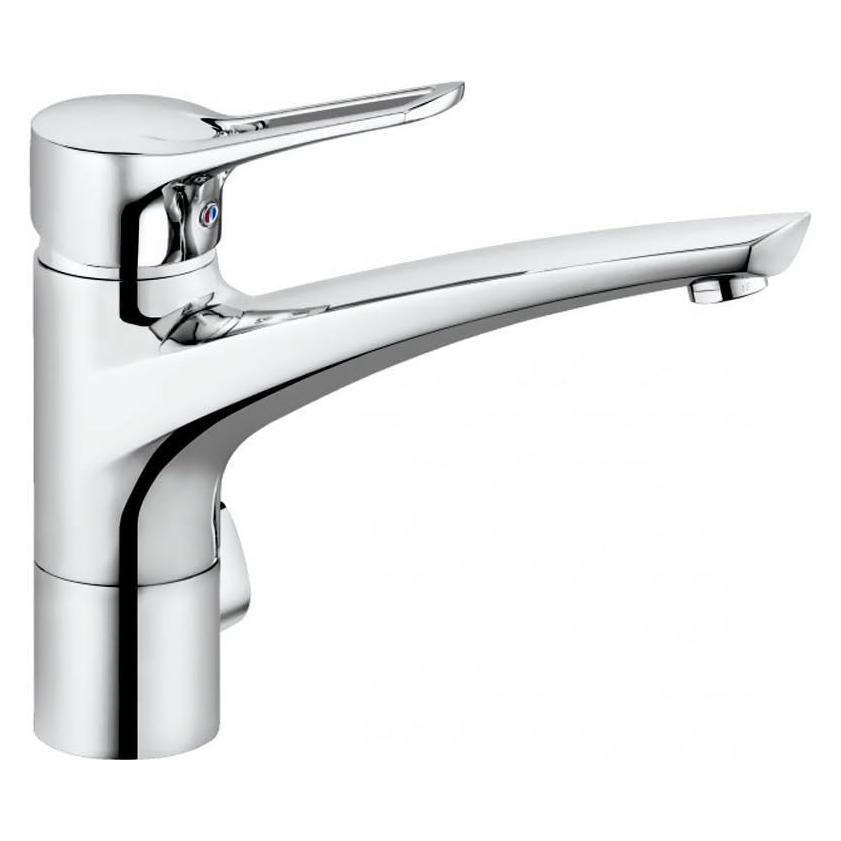 Kludi GmbH & Co.KG Multi Einhandmischer Spültisch MX DN 10 Bügelhebel schwenkbarer Auslauf VC (399060562)