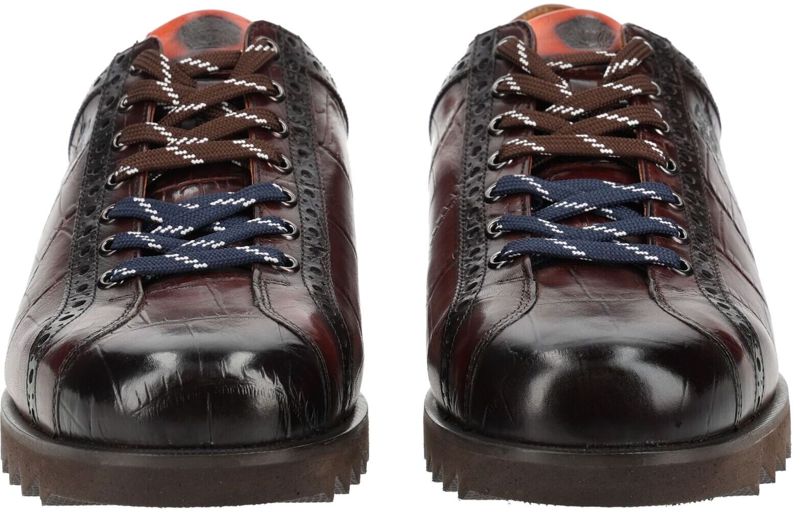 Schnürschuh MELVIN & HAMILTON "Melvin & Hamilton Halbschuhe Leder", Herren, Gr. 42, Leder, braun, Schuhe Schnürschuh