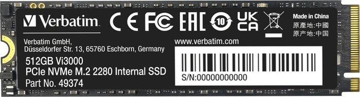 Verbatim Vi3000 512 GB