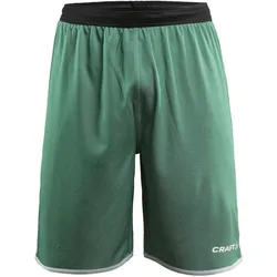 CRAFT Progress Reversible Basketballshorts Herren 651900 - team green/white XS