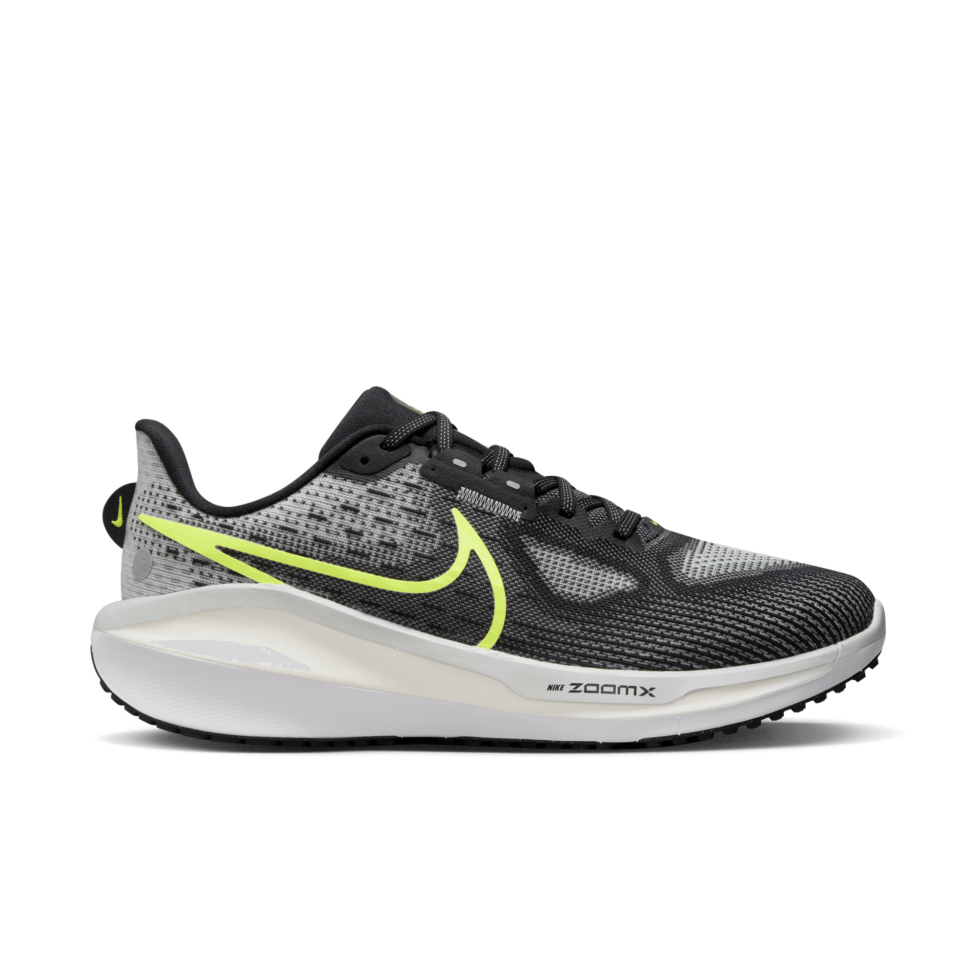 Nike Vomero 17 Black Light Smoke Grey Volt - EU 46