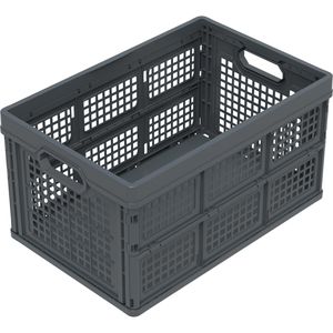 Walther Klappbox Falter 5328 V1, 42 Liter, dunkelgrau, 53 x 35 x 28,5 cm
